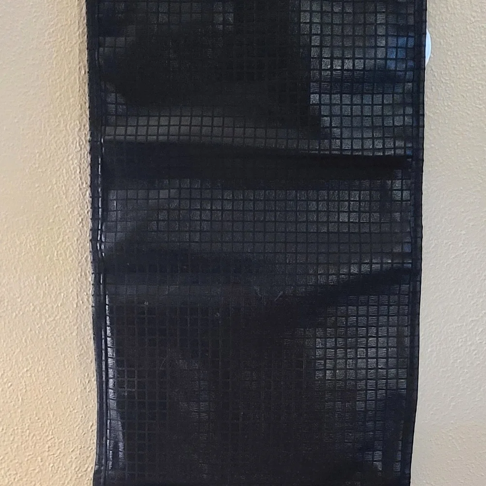 NWT Faux Leather & Nylon travel Beauty Organizer